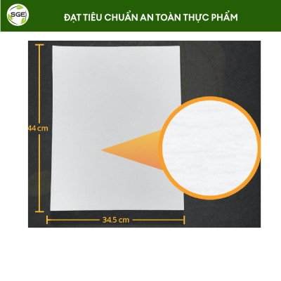 Giấy Lọc Dầu / Giấy Thấm Dầu OF01. Tiết Kiệm Và Hiệu Quả, Tránh Cặn Đen.  Sản Xuất Theo TCTP Không Độc Hại. Hàng Nhập Khẩu Chính Hãng SGE Thailand 
