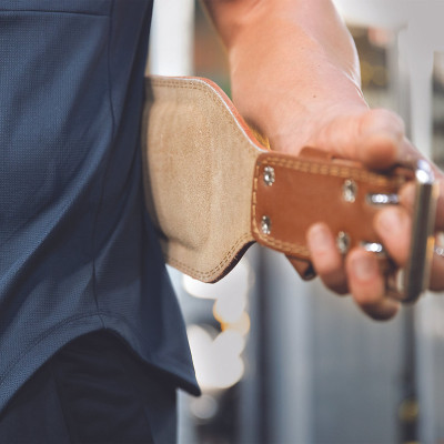 Đai Lưng Tập Gym Harbinger Padded Leather Belt – Màu Da Bò