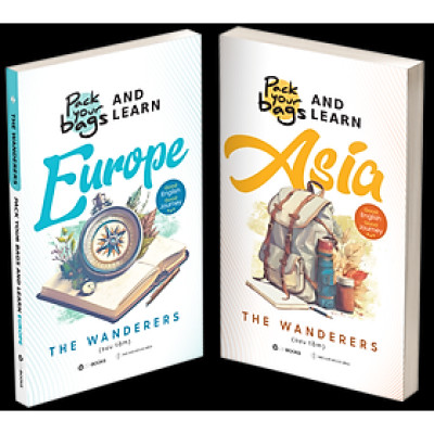 Sách - Bộ sách Tiếng Anh Du lịch từ Á sang Âu