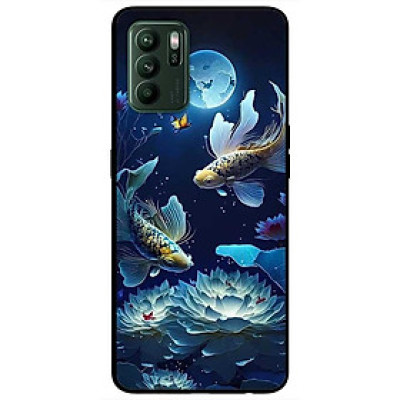 Ốp lưng cho Oppo Reno 2Z, 2F - 6z - 7z 5G - 8z 5G - A96 5G - 8T 4G - 8T 5G - Đôi Cá Đem - Hàng Chính Hãng