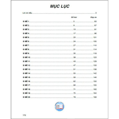 Sách - Bộ Đề Ôn Tập Thi Tốt Nghiệp THPT Môn Toán - Thích Hợp Dùng Cho Các Kì Thi Đánh Giá Năng Lực - Hồng Ân