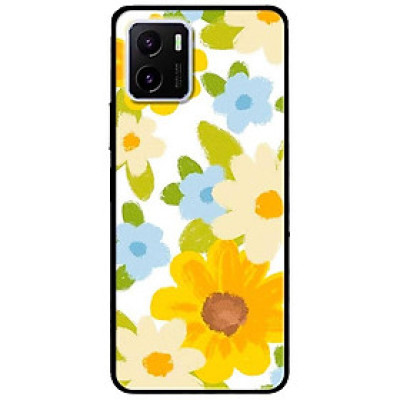 Ốp lưng dành cho Vivo V23 5G / S12 - Vivo Y15s / Y15A - Hoa Xanh Trong Nước