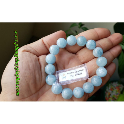 VÒNG ĐEO TAY ĐÁ AQUAMARINE