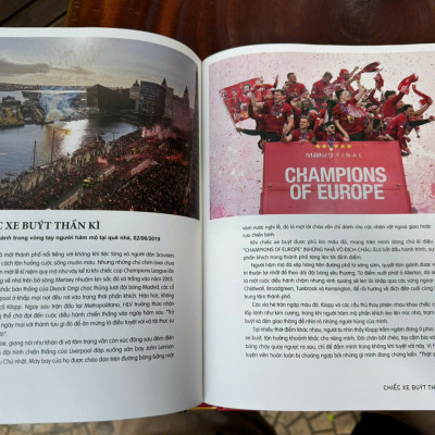 (Bìa cứng, In màu) KLOPP: My Liverpool Celebration - Liverpool FC - Lời tựa Jürgen Klopp - Sách Nhân Dân