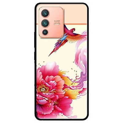 Ốp lưng dành cho Vivo V23 5G / S12 - Vivo Y15s / Y15A mẫu Mẫu Đơn Két