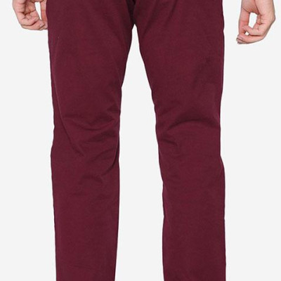 Quần kaki nam ALIGRO chất liệu kaki mềm mịn cao cấp dáng slimfit màu đỏ ALGK015