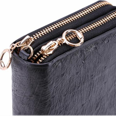 Ví nữ da đà điểu nhiều ngăn Huy Hoàng nhiều màu HT3413-14-15-16