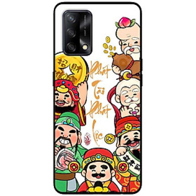 Ốp lưng cho Oppo A36 - A60 4G - A74 - A76 - A95 4G - A96 4G - Phát Tài Phát Lộc - Hàng Chính Hãng