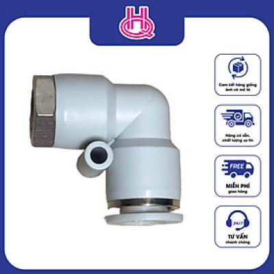 Đầu nối chữ L khí nén ren ngoài Pneumax series PPLN Swivel Elbow G - Hàng chính hãng