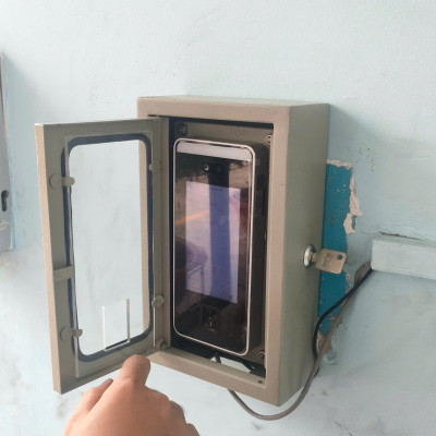 Hộp bảo vệ máy chấm công nhận dạng khuôn mặt mẫu chữ nhật - Hàng nhập khẩu