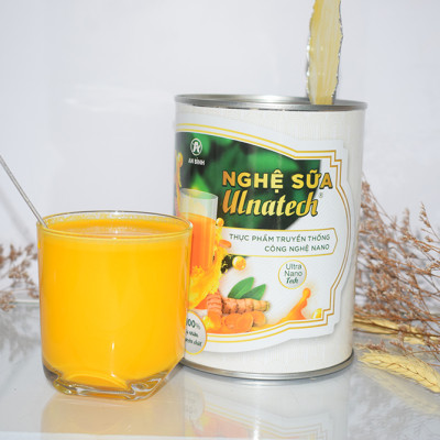 Combo 2 lon Nghệ Sữa Ulnatech (mỗi lon 500gr) - Sản phẩm mang lại dinh dưỡng và sức khỏe