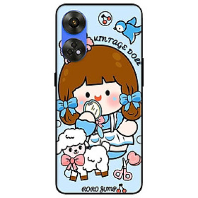 Ốp lưng dành cho Oppo Reno 8T 4G - Reno 8T 5G - Reno 10 5G - Reno 10 Pro 5G - Búp Bê Cừu - Hàng Chính Hãng