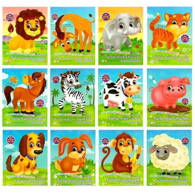 Sách Song Ngữ - Những Câu Chuyện Về Thế Giới Loài Vật - Tớ Là Một Chú Mèo - Tân Việt Books