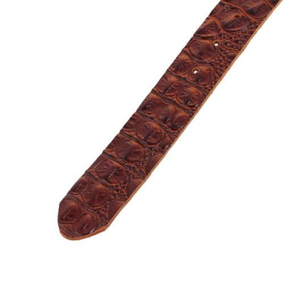 Dây nịt nam vân cá sâu Huy Hoàng 1 lớp màu da HC4149