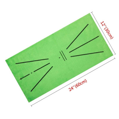 Thảm Tập Swing golf Batting Mat PGM Tại Nhà Ngoài Trời Di Động Mini Có Vạch Định Hướng Phát Bóng TT008 - Hàng Chính Hãng