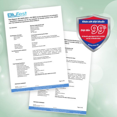 [LỐC 6 GÓI] Khăn ướt Mini Tempo Protect Ngăn Ngừa Vi Khuẩn cao cấp - Diệt khuẩn 99% - Thương hiệu Đức