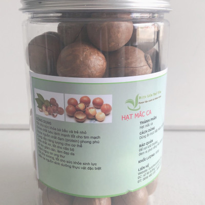 Hạt mắc ca tây nguyên cao cấp (500gr)