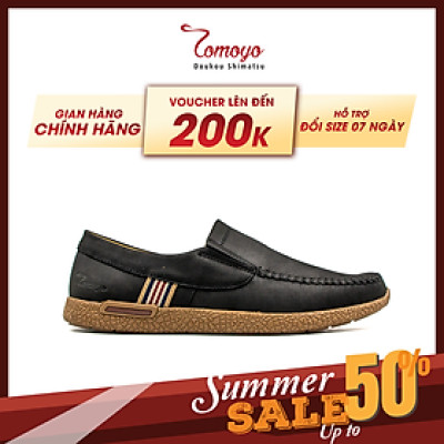 Giày Lười Nam Penny Loafer Tomoyo TMN08101