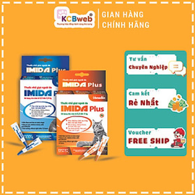 Nhỏ gáy bọ chét , bọ nhảy cho mèo Vemedim IMIDA Plus