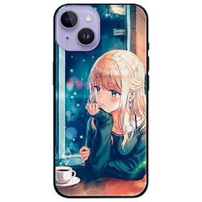 Ốp lưng dành cho Iphone 14 - Iphone 14 Plus - Iphone 14 Pro - Iphone 14 Pro Max - Cô Gái Bên Tách Cà Phê
