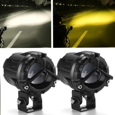 Đèn Trợ Sáng Xe Máy Ô Tô 65W S40 Plus – Siêu Sáng, Cốt Vàng Pha Trắng Cho Khách VIP, ĐÈN TRANG TRÍ , ĐỒNG HỒ TREO TƯỜNG