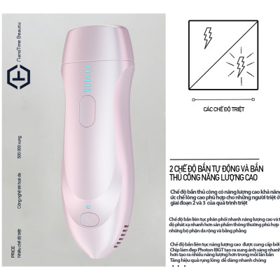 Máy triệt lông, trẻ hoá da công nghệ IPL, hiệu suất cao super Photon NanoTime B62F Nhật Bản bảo hành chính hãng bảo hành 2 năm