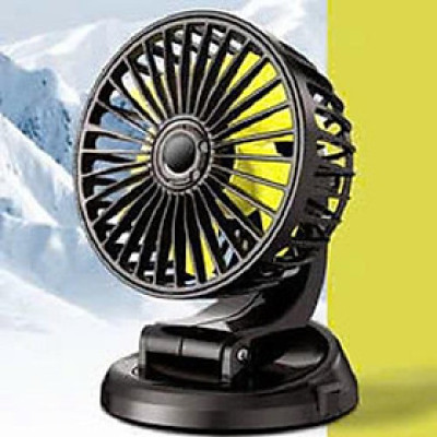 Quạt Ô Tô Điện Cho Ghế Sau Quạt Ghế Sau Ô Tô Tiện Dụng Với 3 Tốc Độ Gió - Hàng Chính Hãng