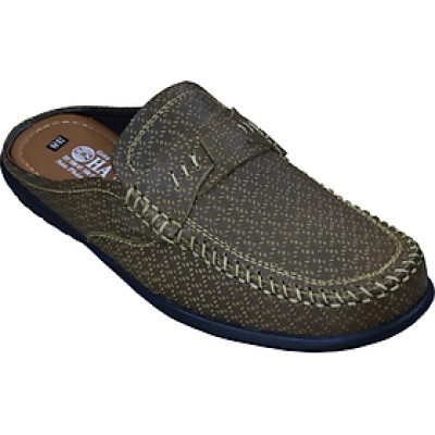 Dép Bít Mũi Nam Da bò Thật HÀ NAM Cao Cấp GSB2037