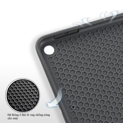 Bao da iPad Mini 5 2019 (7.9 inch) kèm khay đựng bút chính hãng Mutural 