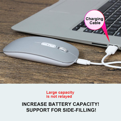 Chuột không dây M103  sạc lại được, siêu mỏng 3 DPI có thể điều chỉnh tích hợp pin 500mAh