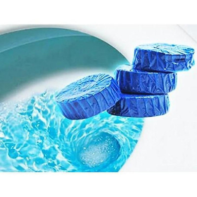 Vỉ 2 viên tẩy xanh vệ sinh làm thơm diệt khuẩn bồn cầu, toilet Hando
