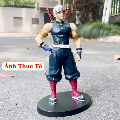 Mô Hình Âm Trụ Uzui Tengen 18cm Cao Cấp Mô hình Kimetsu no Yaiba Cao Cấp, Figure Mô Hình Anmie Thanh Gươm Diệt Quỷ