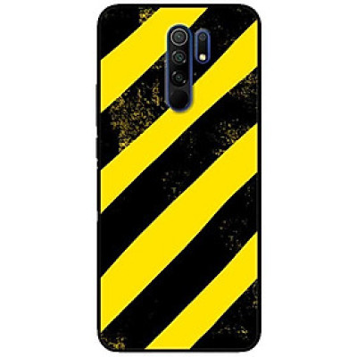 Ốp lưng dành cho Xiaomi Redmi 9 mẫu Sọc Vàng Đen