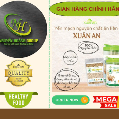 Combo :5 Hộp Yến Mạch nguyên chất 100% Úc 800g Xuân An( Tặng YM 350g)