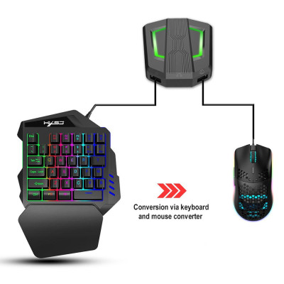 Chuột chơi game công thái học có dây HXSJ J900 RGB V100 35