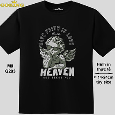 Have Faith In Love, mã G293. Hãy tỏa sáng như kim cương, qua chiếc áo thun Goking siêu hot cho nam nữ trẻ em, áo phông cặp đôi, gia đình, đội nhóm