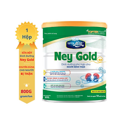 Sữa dinh dưỡng cho người bị thận Ney Gold 800g topten milk