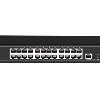 Bộ chuyển mạch 26 port managed switch, 24 port Gigabit PoE, 2 SFP, 400W power supply  - Xmethod Network - Hàng chính hãng 
