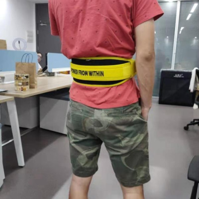 Đai Lưng Tập Gym Glofit-GFHY002. Đai Lưng Tập Thể Hình Cao Cấp (WEIGHT LIFTING BELT) -