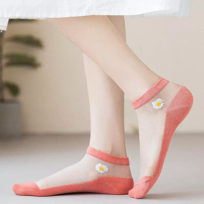 Set 10 Đôi Tất Ren Lưới Hoa Cúc - (Giao Ngẫu Nhiên Mẫu)