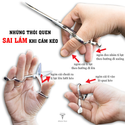 Kéo cắt tóc TORA CR - BD