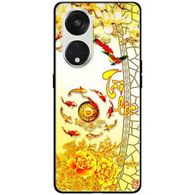 Ốp lưng dành cho Oppo Reno 8T 4G - Reno 8T 5G - Reno 10 5G - Reno 10 Pro 5G - Thư Pháp Tài Lộc - Hàng Chính Hãng