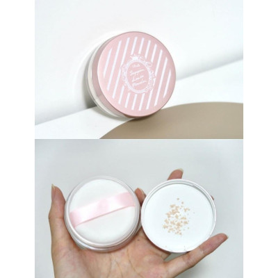 Phấn Phủ Dưỡng Da Dạng Bột, Che Phủ Lỗ Chân Lông, Và Sắc Tố Đỏ Club Suppin Hương Hoa Hồng Nhật Bản Hộp 26g