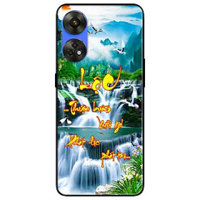 Ốp lưng dành cho Oppo Reno 8T 4G - Reno 8T 5G - Reno 10 5G - Reno 10 Pro 5G - Thư Pháp Lộc - Hàng Chính Hãng