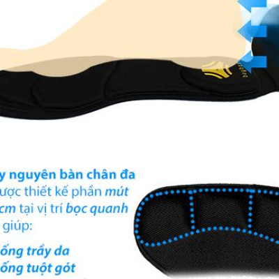 Combo 01 cặp lót giày nguyên bàn chân đa năng và 01 cặp lót mũi giày đệm êm ngón chân_buybox_BBPK11&BBPK50