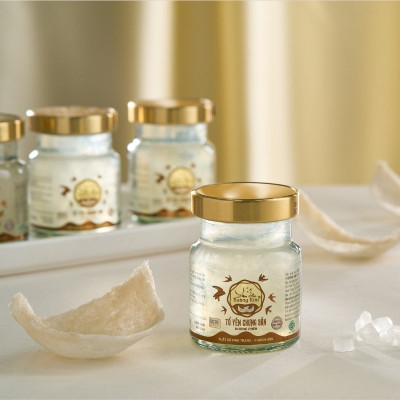 Tổ Yến Chưng Sẵn Đường Phèn - Yến Sào Hoàng Kim - Bồi Bổ Sức Khỏe, Tăng Cường Đề Kháng - Chuẩn OCOP 4 Sao Khánh Hòa (Hộp 1 Hũ x 70ml)