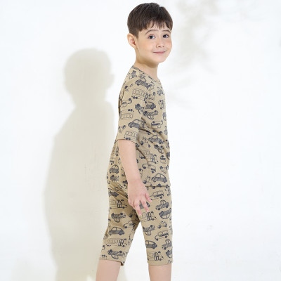 Bộ Đồ Short Thun Bé Trai Vincy Thoáng Mát STL011W11