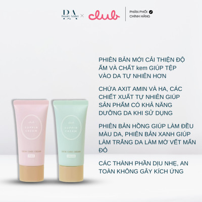 Kem lót trang điểm dưỡng da Club Cream C