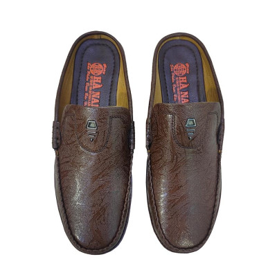 Dép Bít Mũi Nam HÀ NAM Da Bò Thật Cao Cấp GSB20131