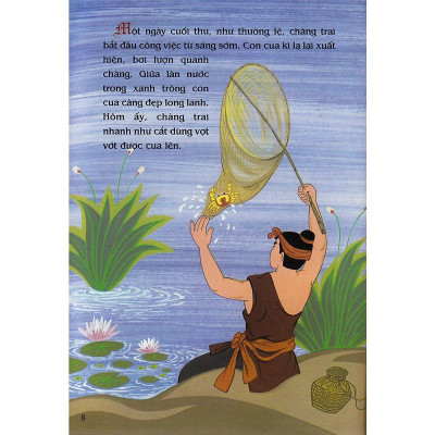 Sách - Nàng Tiên Cua - Tranh Truyện Dân Gian Việt Nam - NXB Kim Đồng